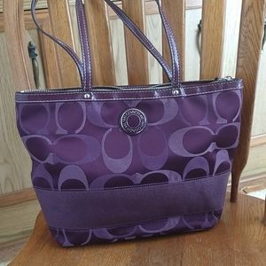 Authentic coach purse